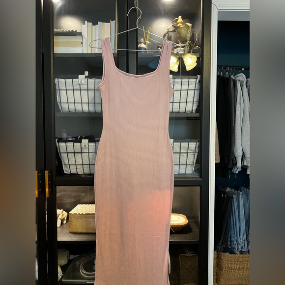 SHEIN Baby Pink Long Dress - Picture 1 of 2